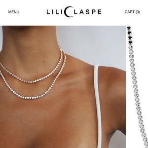 Lili Claspe Tennis Necklace